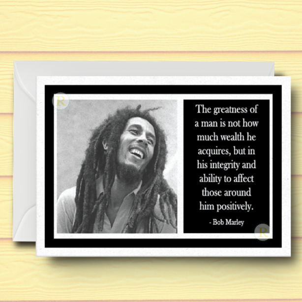 Bob Marley Card